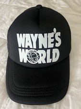 WAYNE  S WORLD 1992 Movie Baseball Hat Cap Wayne  Garth Saturday Night Live