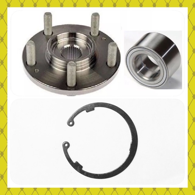 REAR WHEEL HUB & BEARING W/SNAP RING HONDA S2000 20002009 PAIR FAST