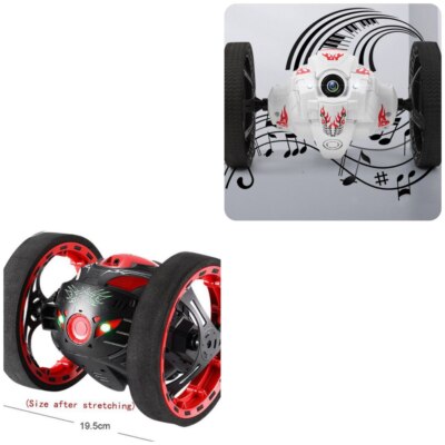 Remote Control Jumping Bounce Car Electric Rc Funning Birthday Gifts  Flips Spin