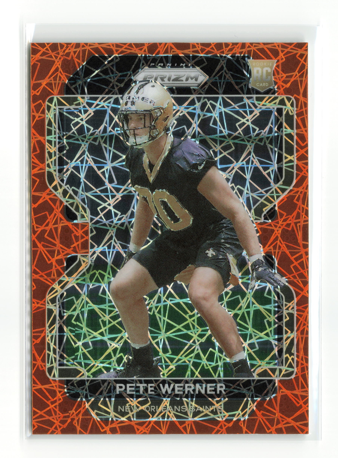 Pete Werner Panini Prizm #391 Lazer Prizm