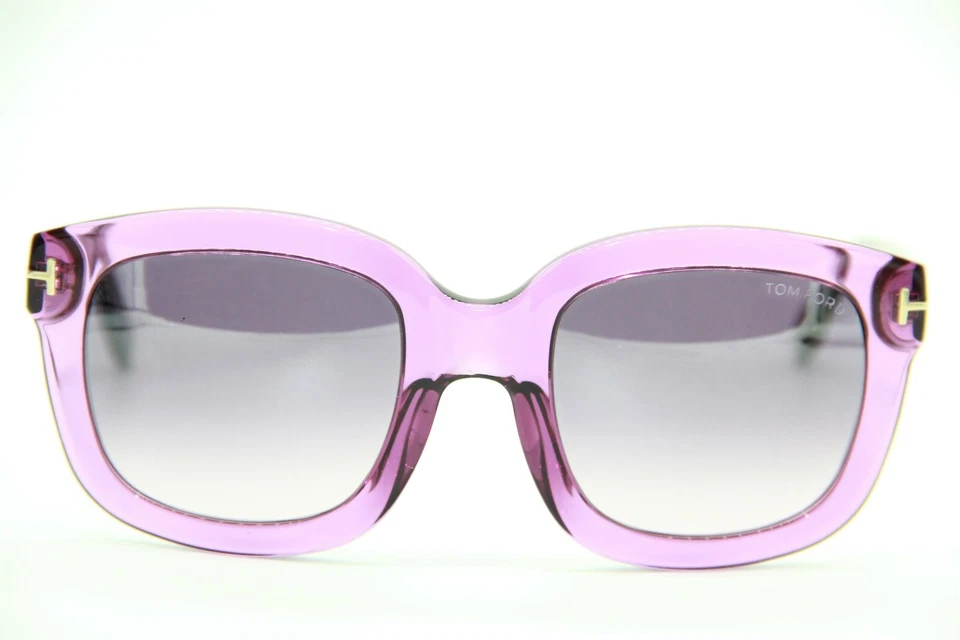 GAFAS DE SOL TOM FORD TF 279 90W CHRISTOPHE PÚRPURA DEGRADADO AUTÉNTICAS 53-23 CON ESTUCHE Foto 2 de 3