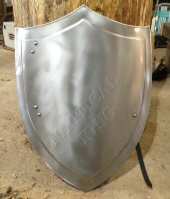 Knight Medieval heater shield SCA LARP WASTER 18g Battle Armor Shield Christmas