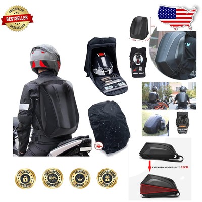 Versatile Waterproof Motorcycle Rucksack - Ideal for Riding & Outdoor Adventures