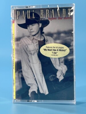 Paul Brandt   Calm Before the Storm Cassette Tape   New & Sealed