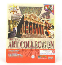 Virtual Art Collection 10 CD-ROMs Box Set 3600 GREAT WORKS OF ART w/ Dictionary