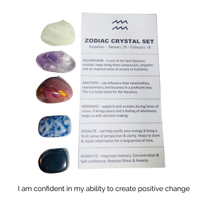 Lucky Stone For Aquarius Woman Bracelet For Aquarius Zodiac For