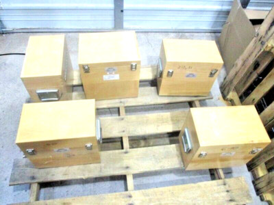 Ruska Pressure Gauge Tester weights 2485-940 20k Psi test set  five boxes