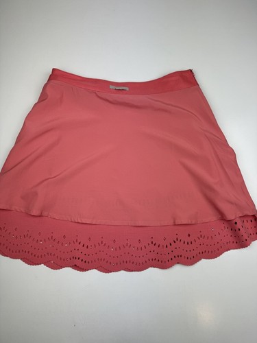 Loft Women’s Pink Size 6 Scalloped Lined Skirt - Picture 6 of 7