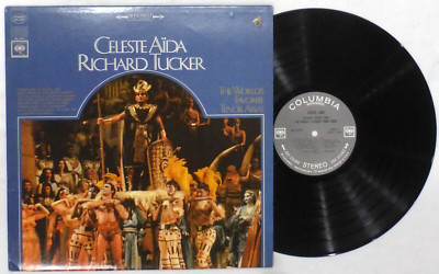 Richard Tucker ''Celeste Aida'' Vinyl Stereo LP, Columbia 33rpm, NM/VG+