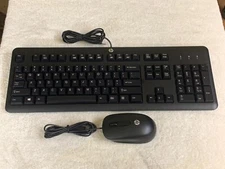 HP KU-1156 Keyboard and SM-2022 Mouse Set (Excellent Condition)