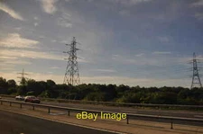 Photo 6x4 Test Valley : The M27 Motorway & Pylons Hillstreet Pylons along c2012