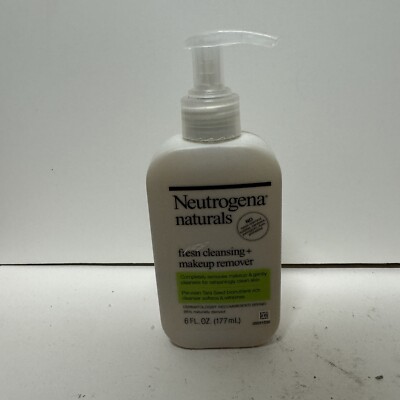 Neutrogena Naturals Fresh Cleansing + Makeup Remover, Cleans Skin 6 OZ