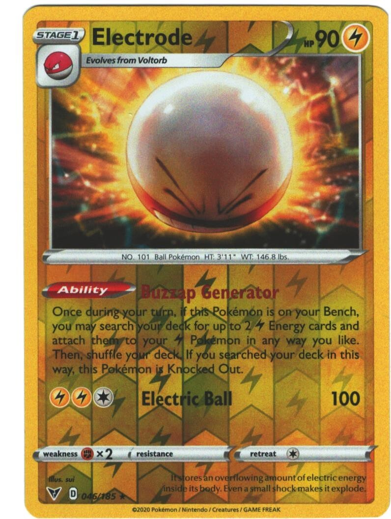Electrode - SWSH04: Vivid Voltage [REVERSE HOLO] | Ozzie Collectables