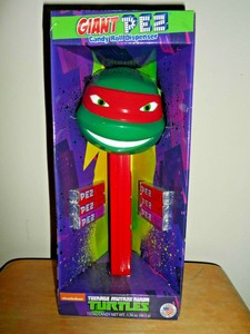 Retired 2014 RAPHAEL Teenage Mutant Ninja Turtles Giant PEZ Candy Dispenser TMNT 73621018044 | eBay