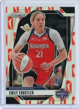2024 Panini Prizm WNBA Logo Parallel 67 Emily Engstler Washington Mystics