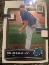Thomas Szapucki  Rated Rookie  2022 Donruss Optic  Baseball #91