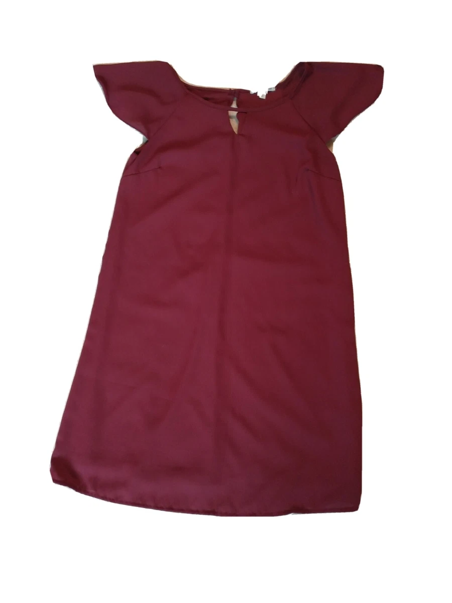 Maroon hotsell color dress
