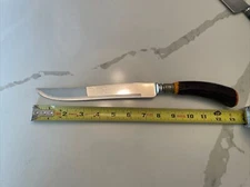 Vtg Carving Knife Westall Richardson Sheffield England Bakelite MCM Stainless