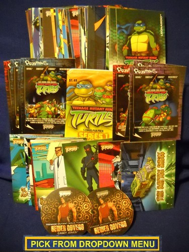 2003 Fleer Teenage Mutant Ninja Turtles Series 1 Base, Parallel, Insert U-Pick-1