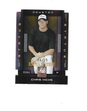 2008 Donruss Elite Extra Edition Status Gold #191 Chris Hicks /25 ASTROS