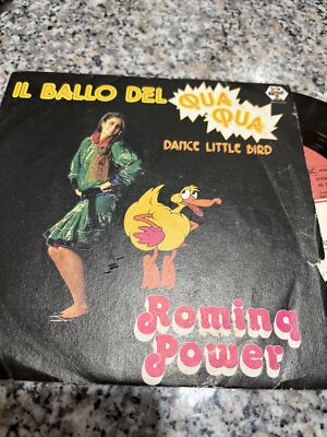 VINYL SCHALLPLATTEN 45 UMDREHUNGEN - ROMINA POWER - Il ballo del qua / Paolino Maialino
