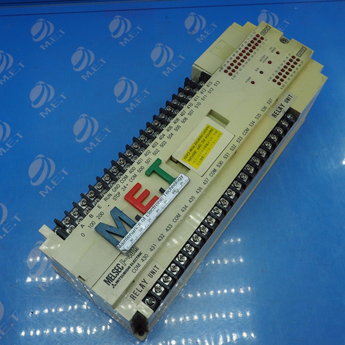 Mitsubishi Melsec F-40M Programmable Controller F-40Mr F40Mr 