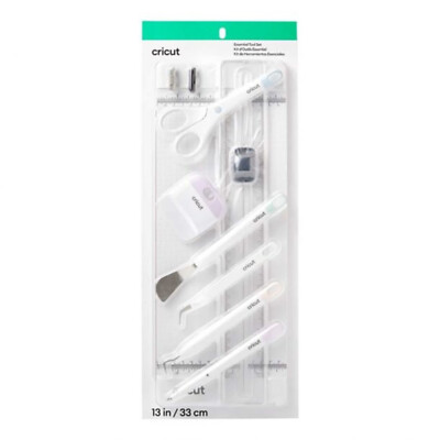 Cricut ESSENTIAL 7-TEILIGES WERKZEUGSET - 13'' Trimmer Spatel Schaber Unkrautstecher Stylus