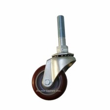 HP17630 3" Stem Swivel Caster for Henny Penny 17630, Polyurethane Wheel