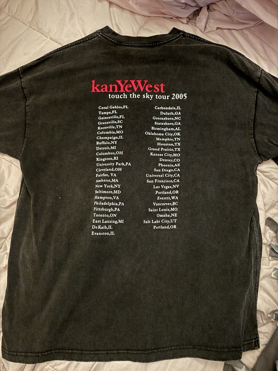 VINTAGE Kanye West Shirt Mens M Black Late Registration