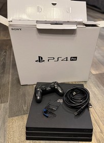 Sony PlayStation 4 Pro 1TB Console in box PS4