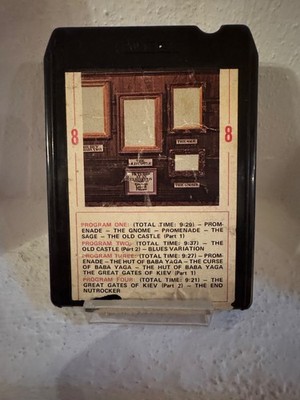 Emerson, Lake & Palmer - Pictures At An Exhibition  8-Track Tape 8 Track