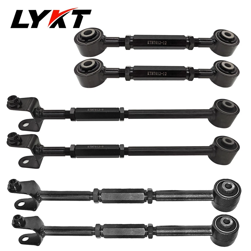 LYKT6 Rear Camber&Toe Adjustable Kit for Honda Accord、Crosstour&Acura TL、TSX、TLX Foto 3 de 4