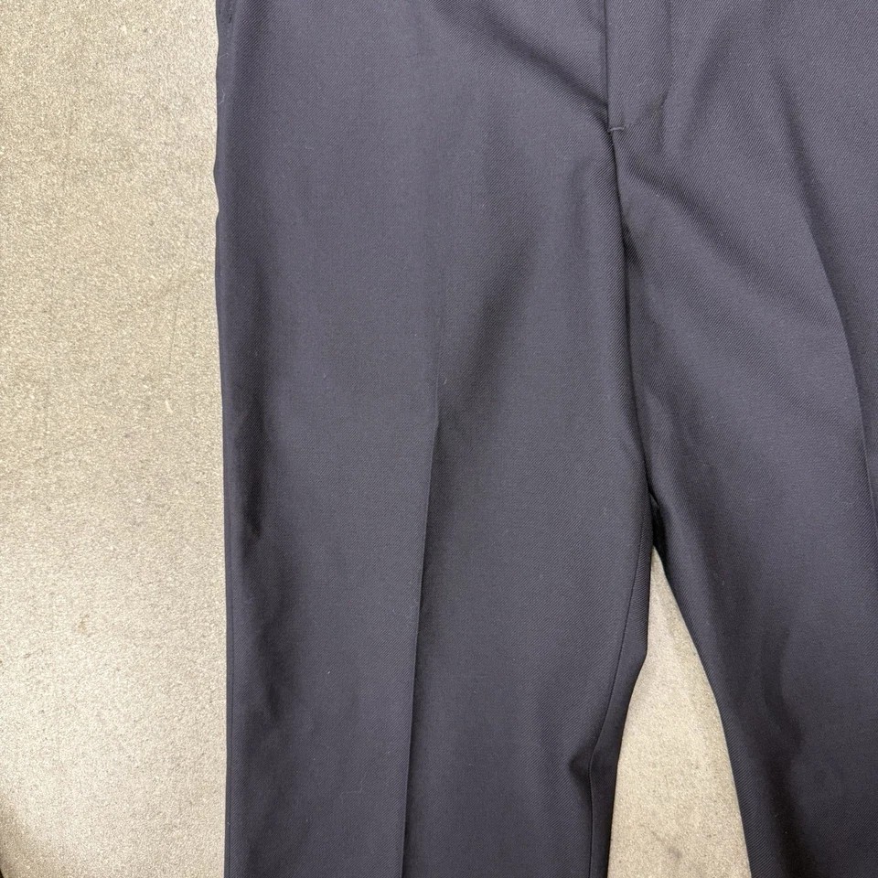 Pantalones de uniforme de lana negros Elbeco 38R (36x36) oficiales de policía LAPD especificaciones RN25214 Foto 3 de 4