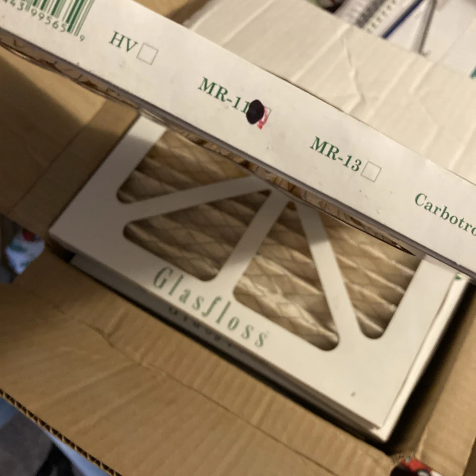 Filtro de aire 12x12x1 Glasfloss serie ZL MERV 10 - Caja de 10 Foto 4 de 4