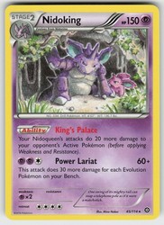 Nidoking 45/114 Steam Siege Rare