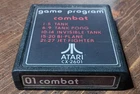 “01 Combat” Atari 2600  Game, TESTED AND WORKS!