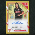 2026 Topps Chrome Sami Khedira Auto Gold Refractor 30/50 VFB Stuttgart 65381