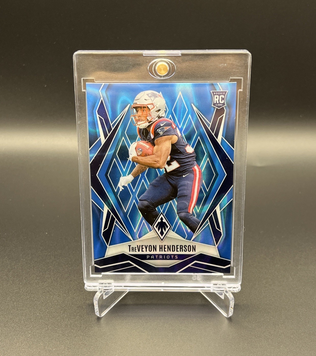 2025 Panini Phoenix Treveyon Henderson (RC) #187 Light Blue Lava /325