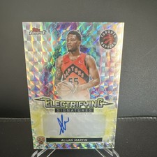 Topps Finest 2025-26 RC Geometric Auto Alijah Martin Toronto Raptors ESG-AM