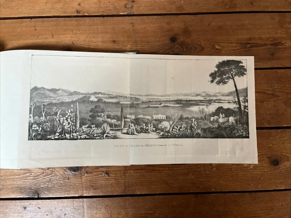 Livre Ancien Atlas Historique Mexique 1823 Gravures Los Angeles Bulloch - Photo 4/4