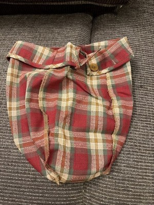 New! Longaberger 2000 October Fields Basket Orchard Park Plaid Liner #2868181