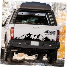 58.6'' 4X4 Mountains Vinyl Stickers Decal for Car Trunk Body Large-black 1 Pc