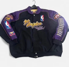 Vintage 2000’s Los Angeles Lakers Jeff Hamilton Jacket Size 3 XL Men’s
