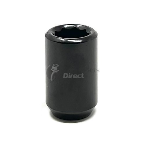 Wheel Nuts (20) Tuner Black for Jeep Gladiator 20-22 on Aftermarket Wheels - Picture 3 of 4