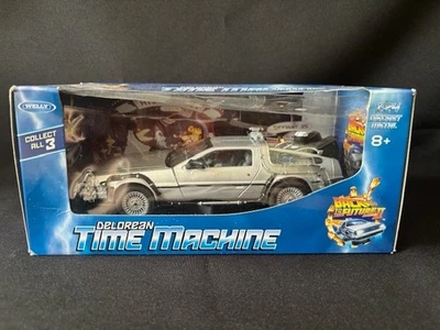 WELLY Retour vers le Futur III - DeLorean 1/24 Voiture - Photo 1/3