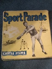 Vintage Castle Films SPORT PARADE 8mm , Sport Thrillers Of The Year 333