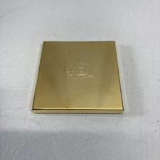 Vintage Harrods Gold Tone Dual Mirror Purse Compact