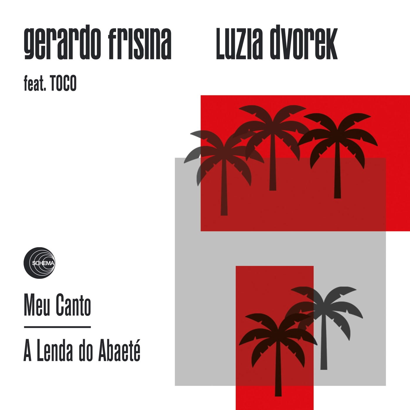 Gerardo Frisina, Luzia Dvorek Feat. Toco Meu Canto 7 Inch Vinyl SC733 NEW