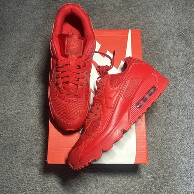 Nike Air Max 90 Triple Red Size 9.5 Brand New CZ7918-600
