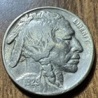 1929-S Buffalo Nickels Actual Nickel good Condition